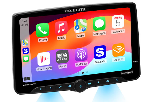  BE10ACP.WX / DIN, Wireless CarPlay & Android, SXM,10.1